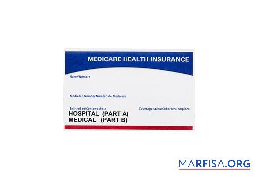 Printable USA medical health insurance card download for verification
